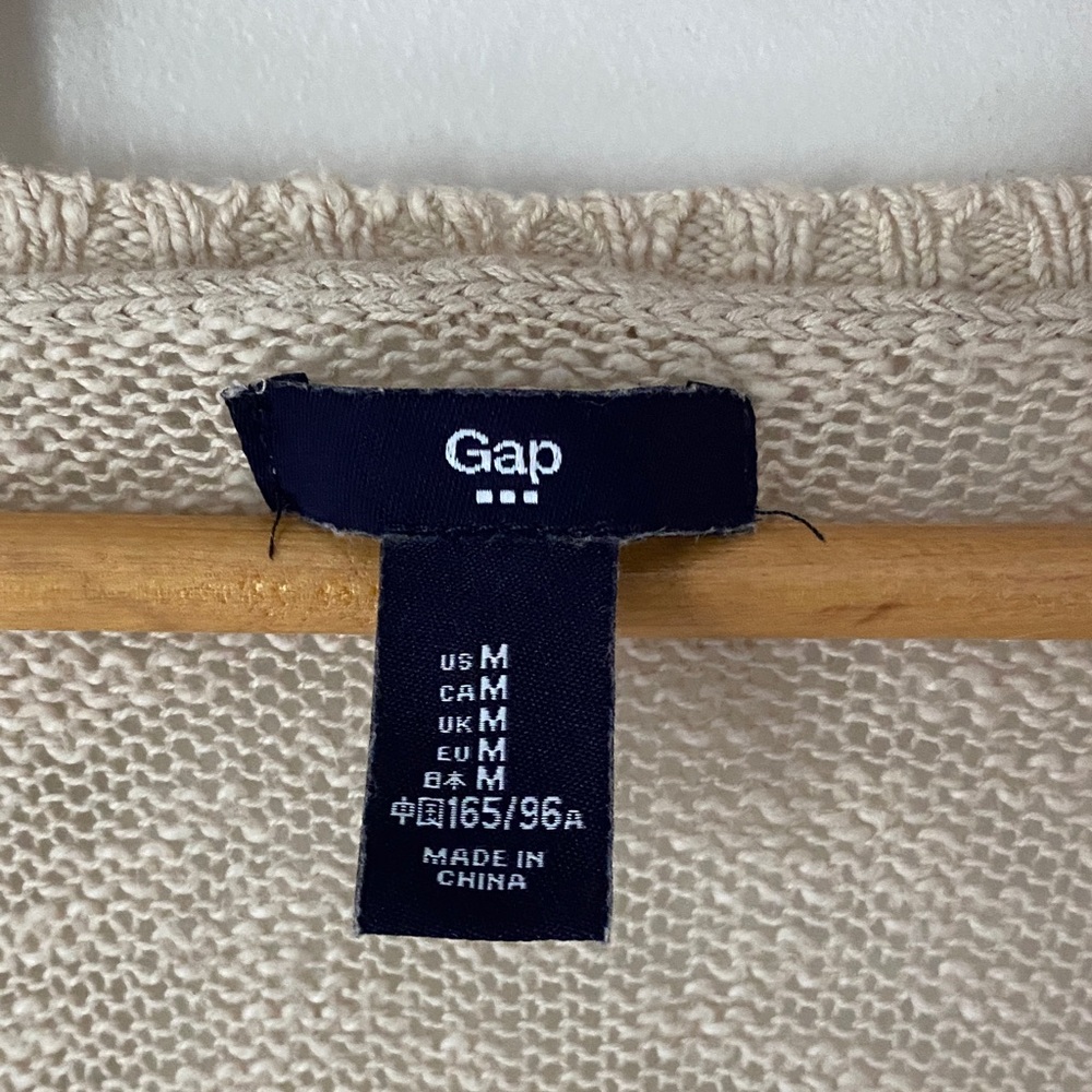GAP Cream Knit Sweater